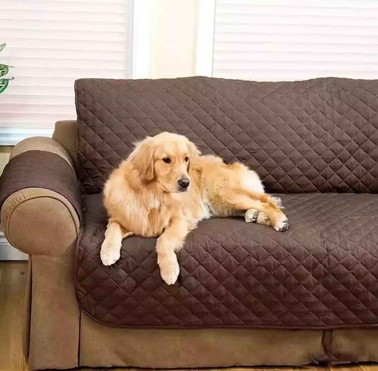Cubre sofa 3 puestos doble faz