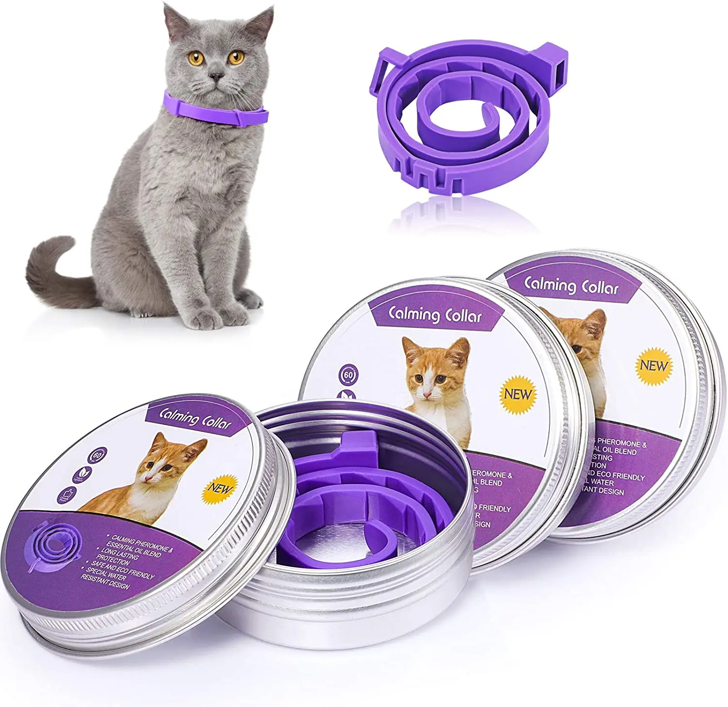 collar para gato feromonas