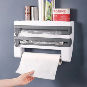Porta rollo 4 en 1 dispensador papel