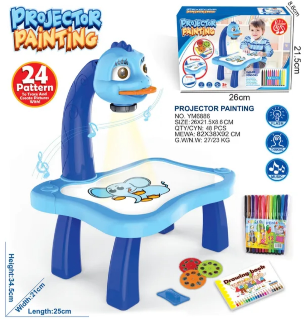 Proyector de imágenes para dibujarniños